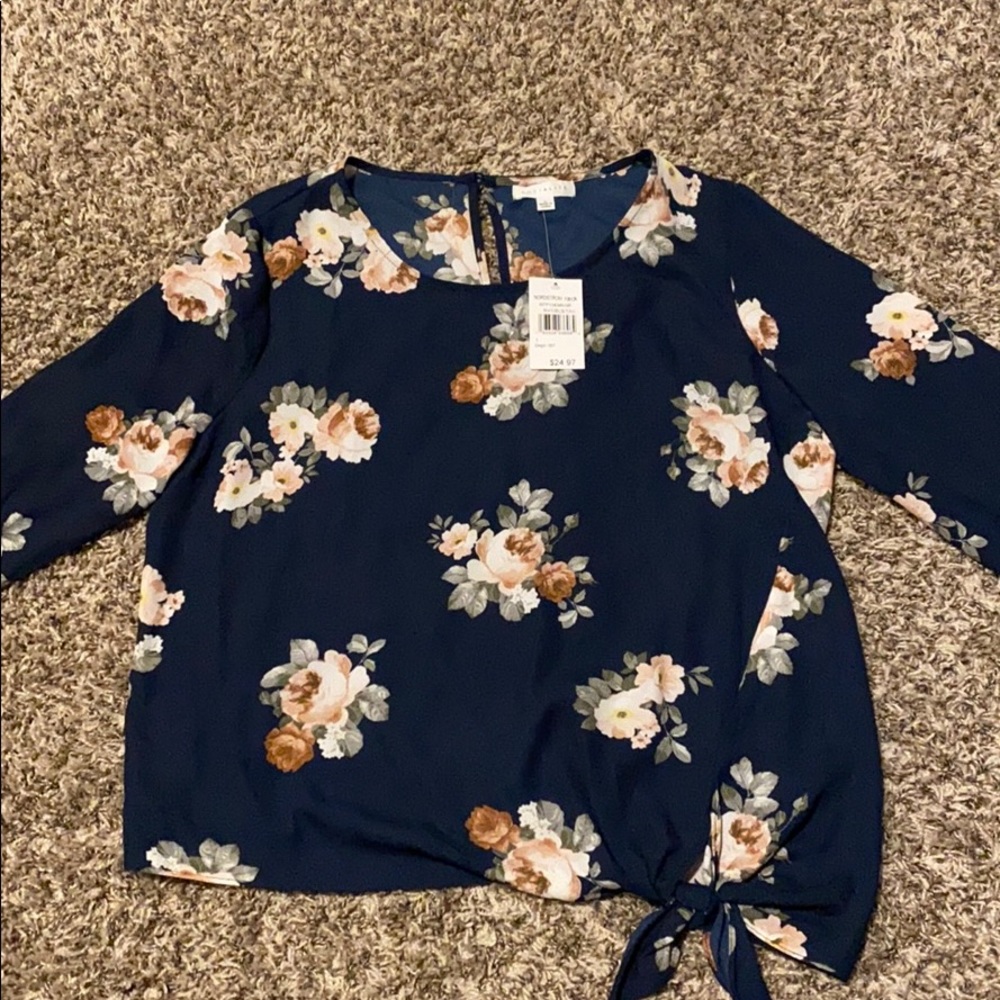 Socialite Floral Blouse